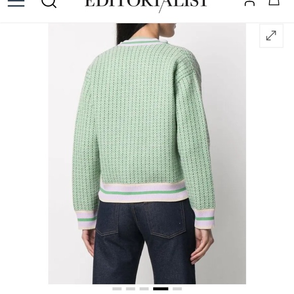 Sandro Brandy Tweed Cardigan - Picture 6 of 11